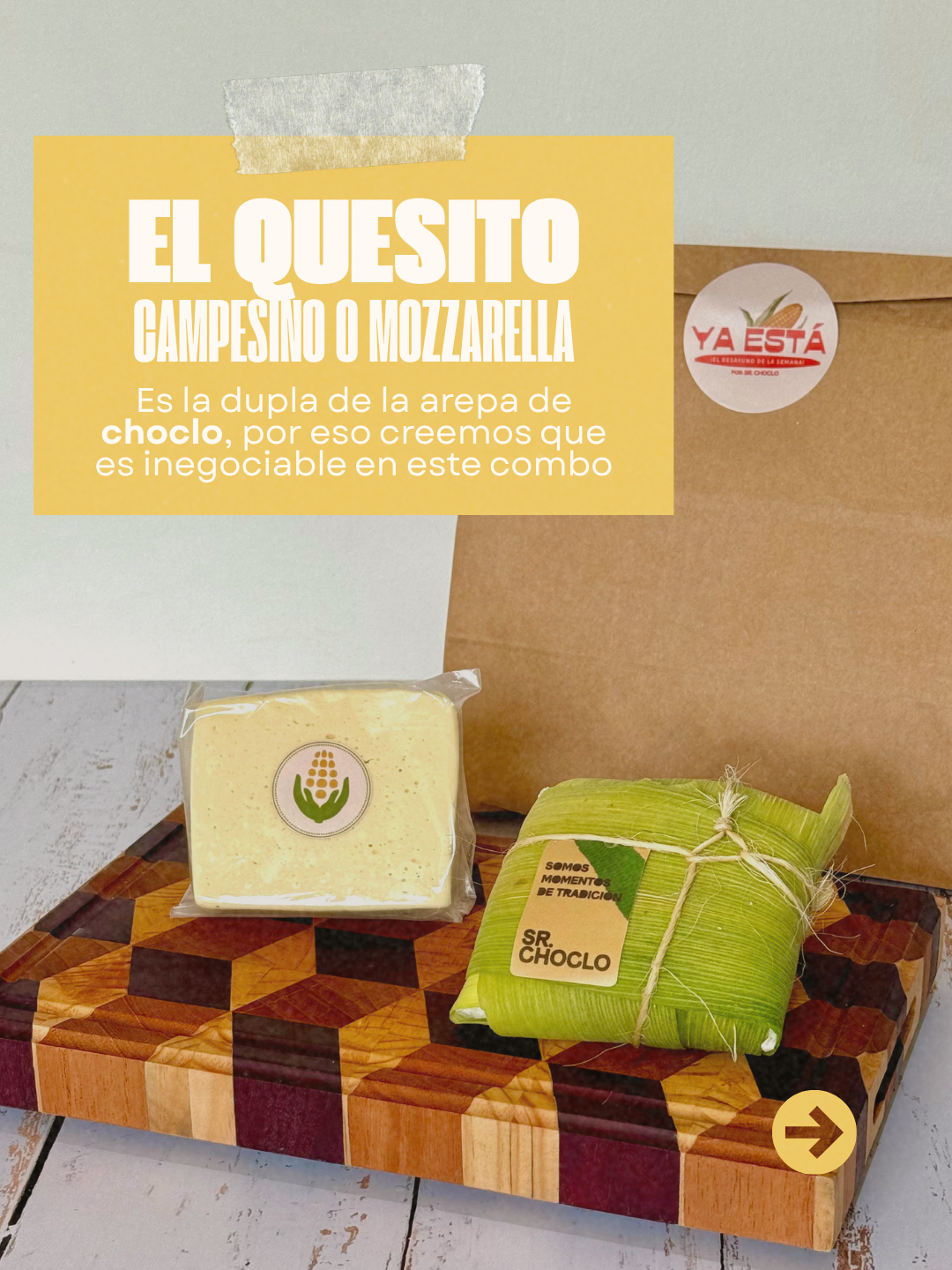 Queso campesino o mozzarella del Ya Está