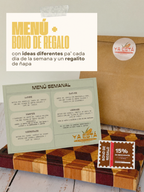 Menú semanal y bono de regalo del Ya Está